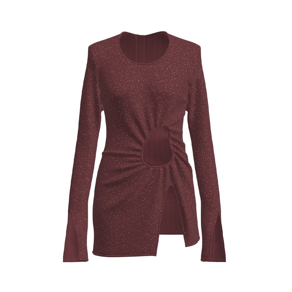 T/R/S چاپ فویل Drop-Needle RIB